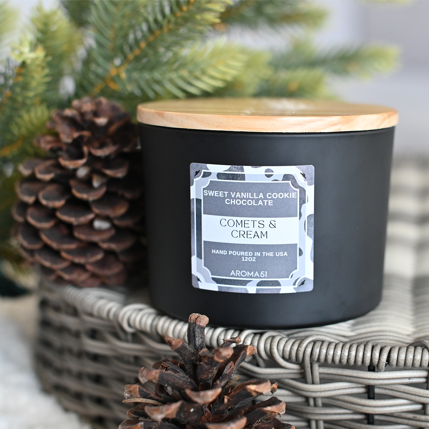 Cookies and Cream 3 wick soy candle