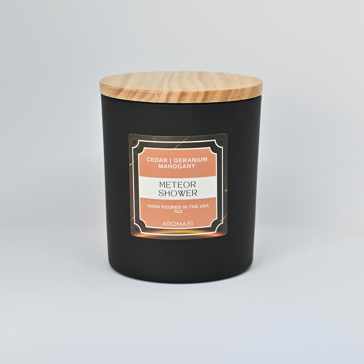 Mahogany Teakwood soy candle